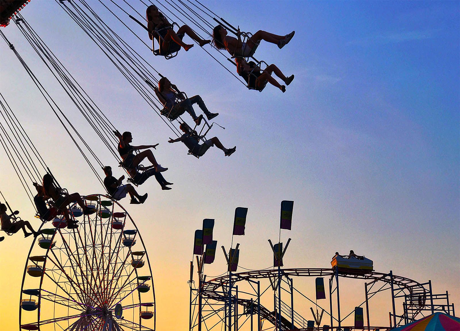Erie County fair rides